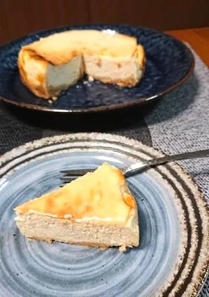 酒粕入り水切りヨーグルトのチーズケーキ-レシピのメイン写真
