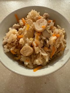 きのこと鶏肉の炊き込みご飯-レシピのメイン写真