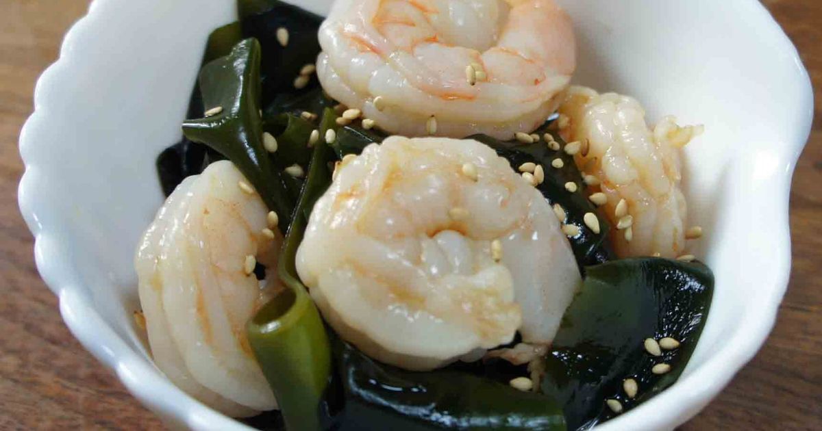基本からアレンジまで！思わずつくりたくなる「ワカメ エビ 酢のもの