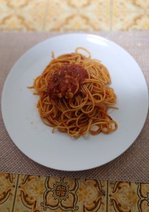 🔥 悪魔のクミン赤パスタ-レシピのメイン写真