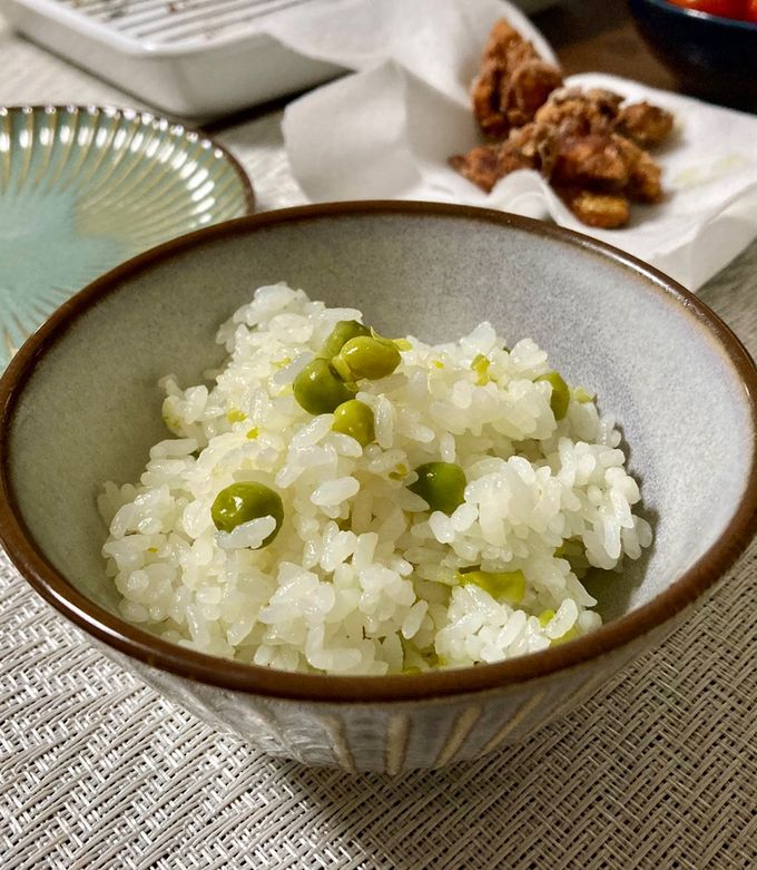 シンプル豆ご飯 by mszzz 【クックパッド】 簡単おいしいみんなの