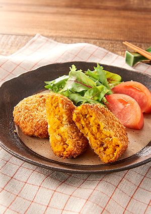 味噌入りかぼちゃコロッケ-レシピのメイン写真