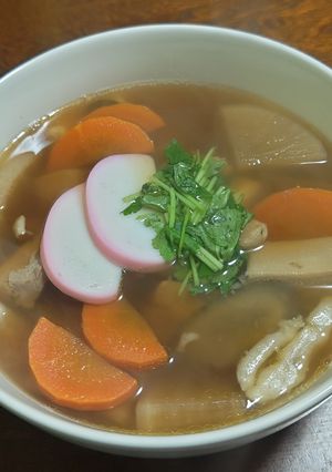 具沢山雑煮-レシピのメイン写真