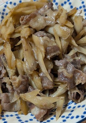 とっても簡単★牛肉とごぼうのしぐれ煮-レシピのメイン写真