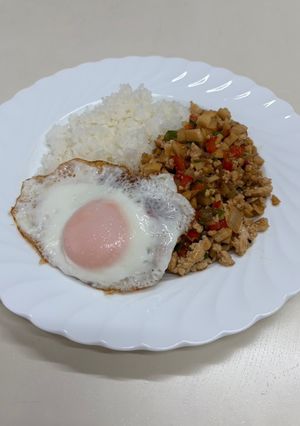 たけのこ入りガパオライス-レシピのメイン写真