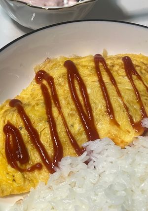 ハムと玉ねぎのオムレツ-レシピのメイン写真