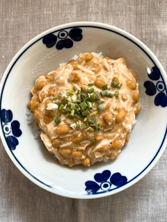 とろろ入り納豆ご飯-レシピのメイン写真