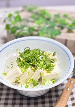 やみつき♡簡単豆腐丼-レシピのメイン写真