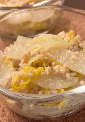 白菜と大根の酒粕煮-レシピのメイン写真