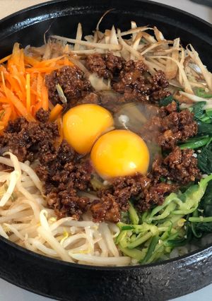 すき焼き鉄鍋で石焼ビビンバ！-レシピのメイン写真