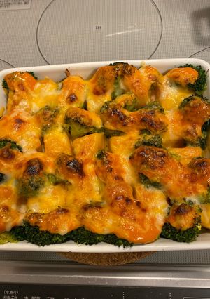 かぼちゃとブロッコリーのチーズ焼き-レシピのメイン写真