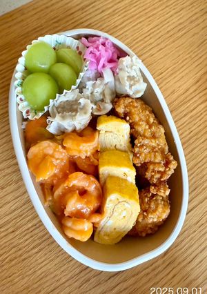 お弁当〜2025.09.01-レシピのメイン写真