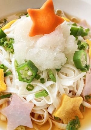 七夕そうめん-レシピのメイン写真