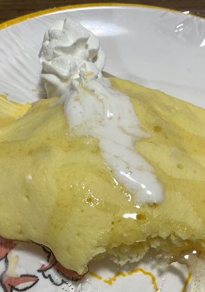 レンジで簡単ホットケーキ‼︎-レシピのメイン写真