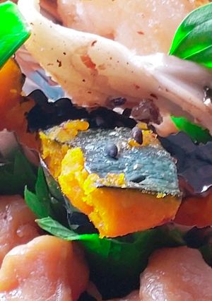 大学カボチャ★塩キャラメルハロウィン弁当-レシピのメイン写真