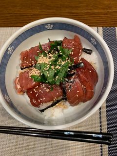 マグロの漬け丼♪-レシピのメイン写真