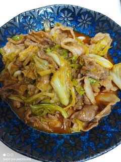豚肉とキャベツの醤油コチュジャン炒め!-レシピのメイン写真