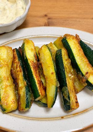 カリじゅわ！ズッキーニの焼き唐揚げ-レシピのメイン写真