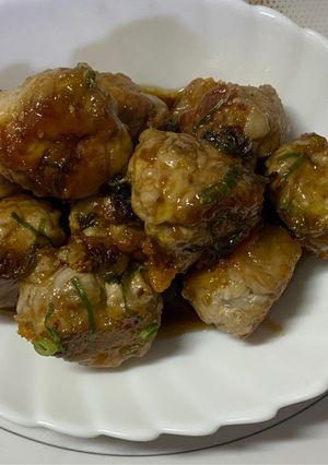 豚こまのチーズだんご-レシピのメイン写真