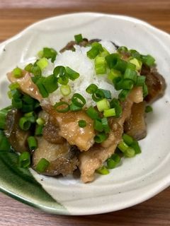 茄子と鶏むね肉のみぞれ煮-レシピのメイン写真