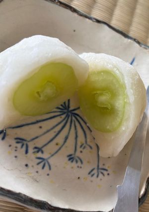 シャインマスカット大福-レシピのメイン写真