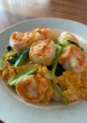 エビ玉子飯-レシピのメイン写真