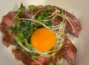 肉汁で作る絶品タレのローストビーフ丼-レシピのメイン写真
