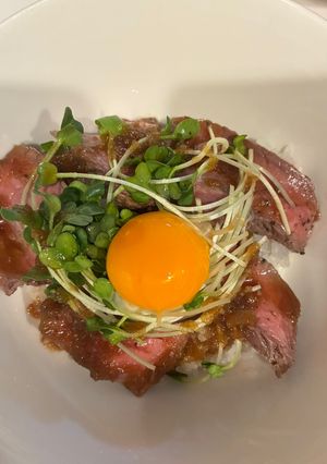 肉汁で作る絶品タレのローストビーフ丼-レシピのメイン写真