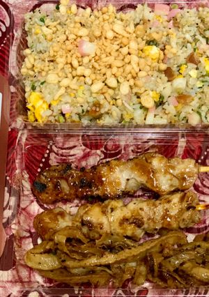 屋台風チャーハン&貝ひも焼き-レシピのメイン写真