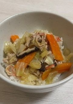 【丼】レンジで簡単！中華丼-レシピのメイン写真