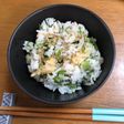 春の味わい せりご飯
