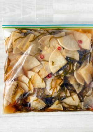 箸休めに♪切り昆布と大根の漬物-レシピのメイン写真