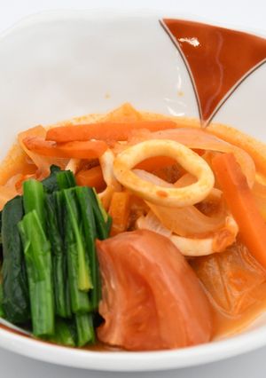 かるしお®いかのやわらかトマト煮-レシピのメイン写真