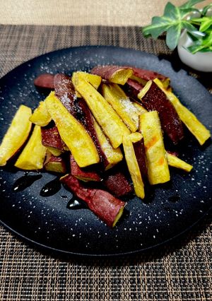 トースターでハニーバタースイートポテト🍯🍠🧈-レシピのメイン写真