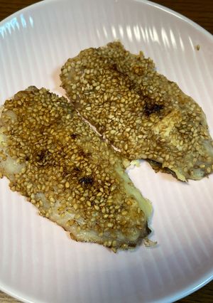 簡単に真あじのごま焼き　お弁当にも-レシピのメイン写真