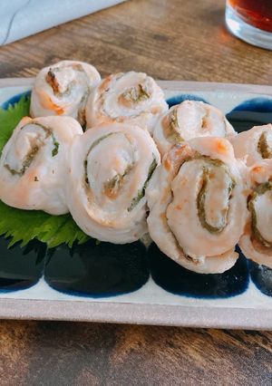 梅しそ巻きささみ焼き鳥-レシピのメイン写真