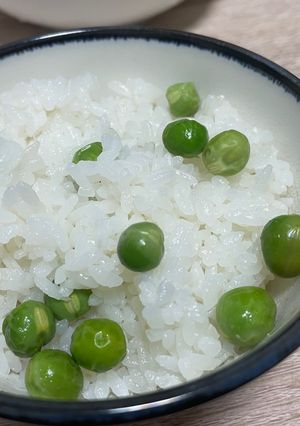 グリーンピースごはん🍚-レシピのメイン写真