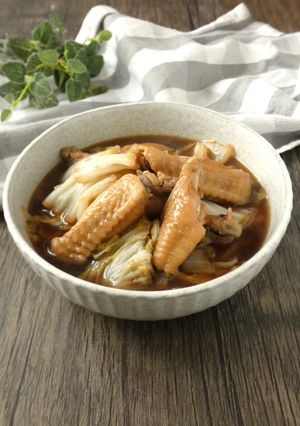 手羽中と白菜のさっぱり煮-レシピのメイン写真