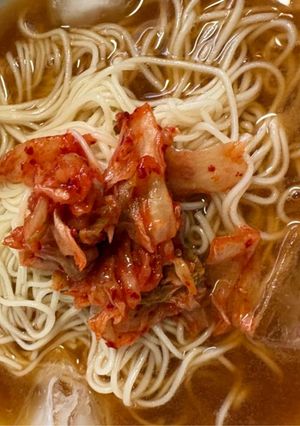 簡単冷麺風素麺-レシピのメイン写真