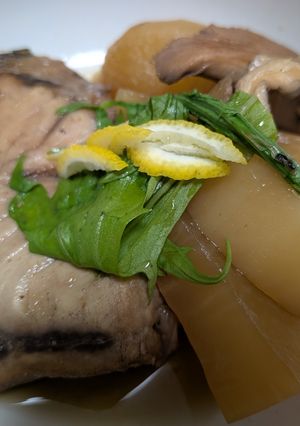 鰻のたれでぶり大根-レシピのメイン写真
