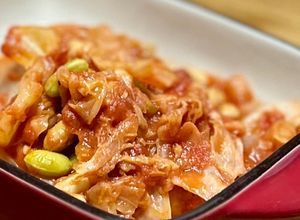 キャベツ消費◎ツナと大豆でトマト缶煮-レシピのメイン写真