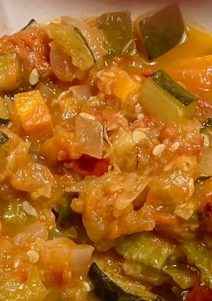 トマトで夏野菜たっぷりラタトゥーユ-レシピのメイン写真