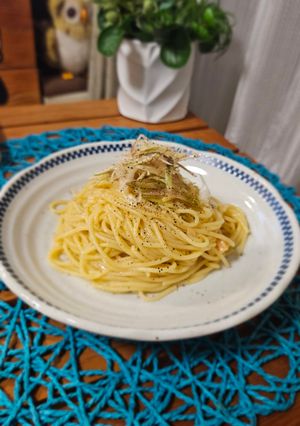 塩レモン香る！ミョウガの香味パスタ-レシピのメイン写真