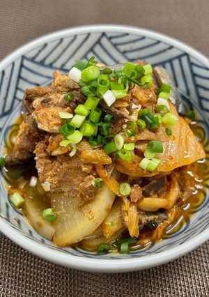 ベジ♪さばと大根のキムチ煮-レシピのメイン写真