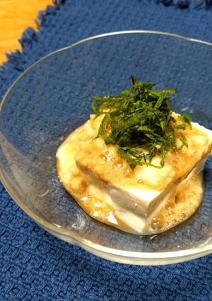 たたき長芋の冷奴-レシピのメイン写真