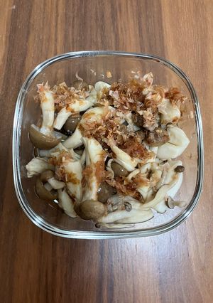 レンチン　ご飯で出来る茸の副菜-レシピのメイン写真