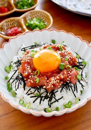 ねぎとろユッケ丼【5分で簡単！】-レシピのメイン写真