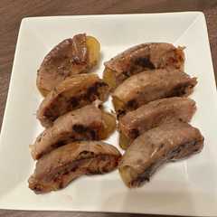 รูปของ リンゴの肉巻き