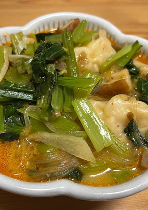 食べる麻辣醬で麻辣湯風-レシピのメイン写真