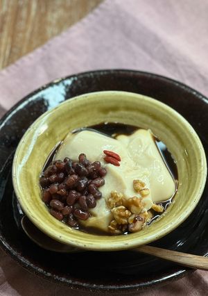 アガーで簡単！豆乳のとろける本格豆花-レシピのメイン写真